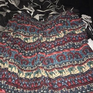 Angie Pants - Elephant Print Harem Pants Angie Pants - Elephant Print Harem Pants